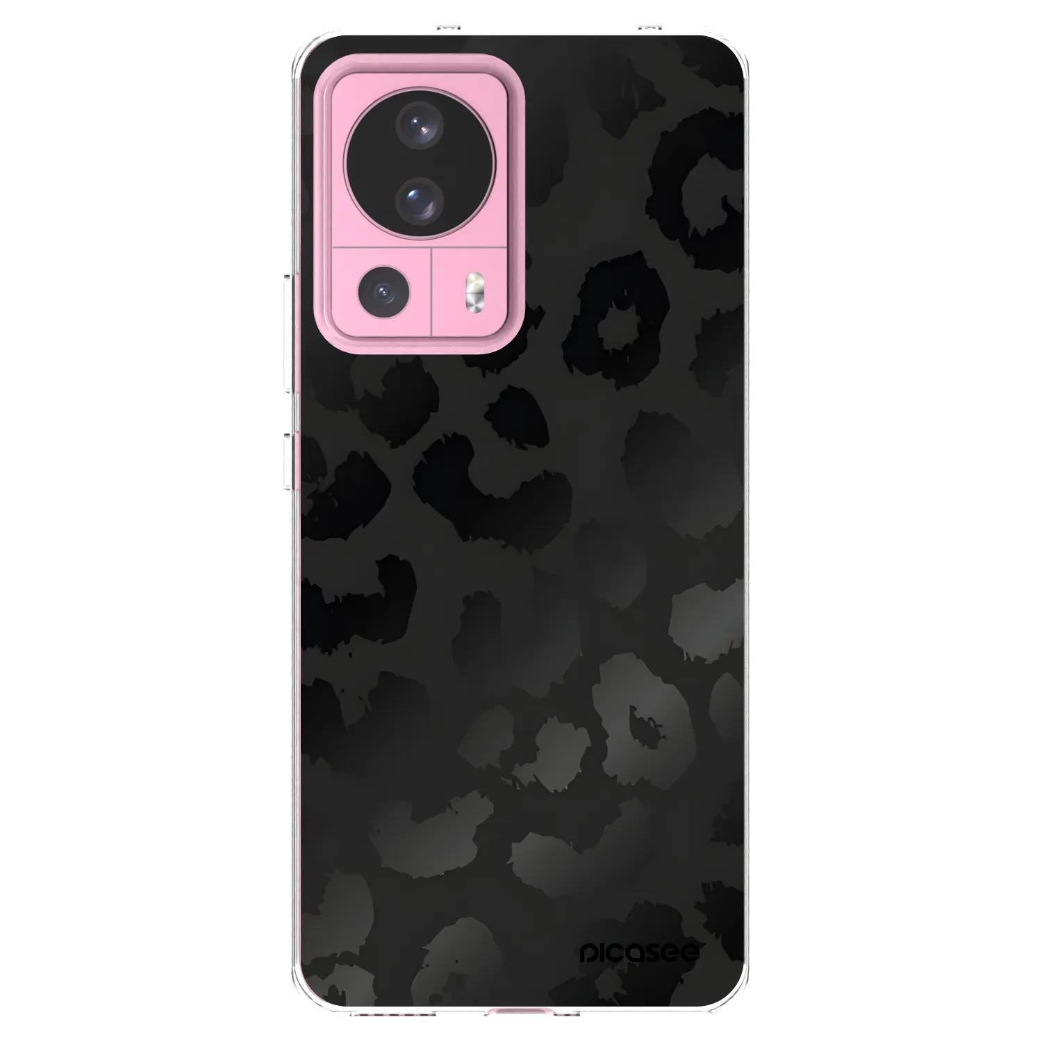 Picasee Xiaomi 13 Lite Hülle - Transparentes Silikon - Midnight Leopard