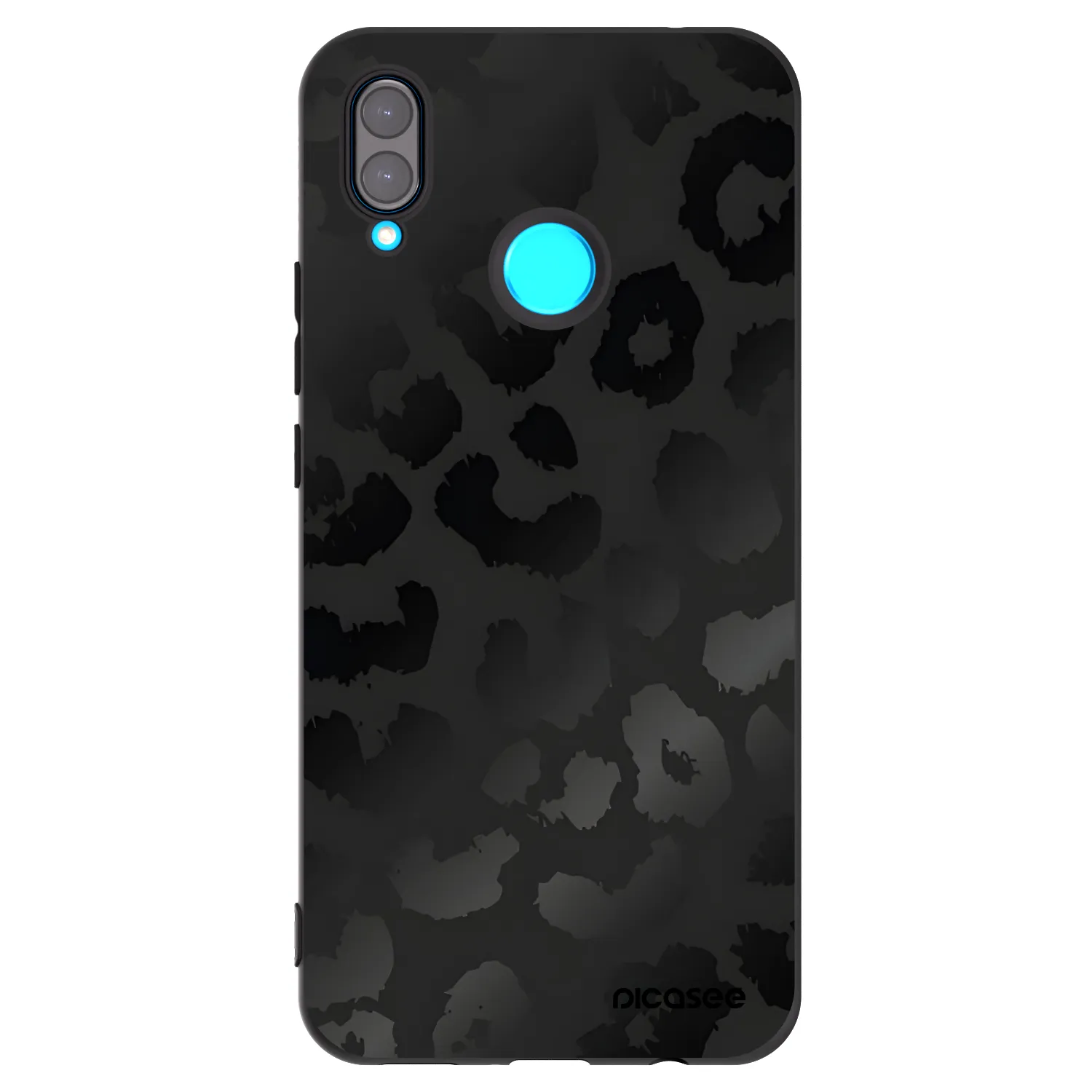 Picasee Huawei Nova 3 Hülle - Schwarzes Silikon - Midnight Leopard