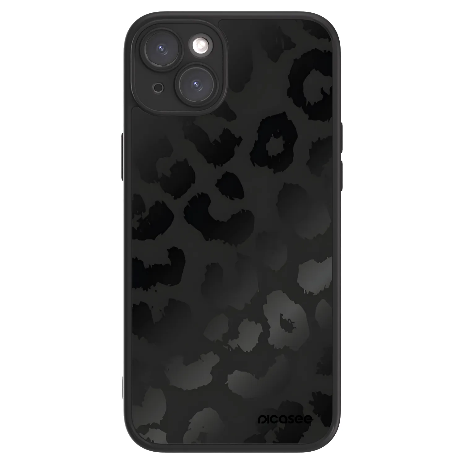 Picasee ULTIMATE CASE MagSafe für Apple iPhone 15 Plus - Midnight Leopard