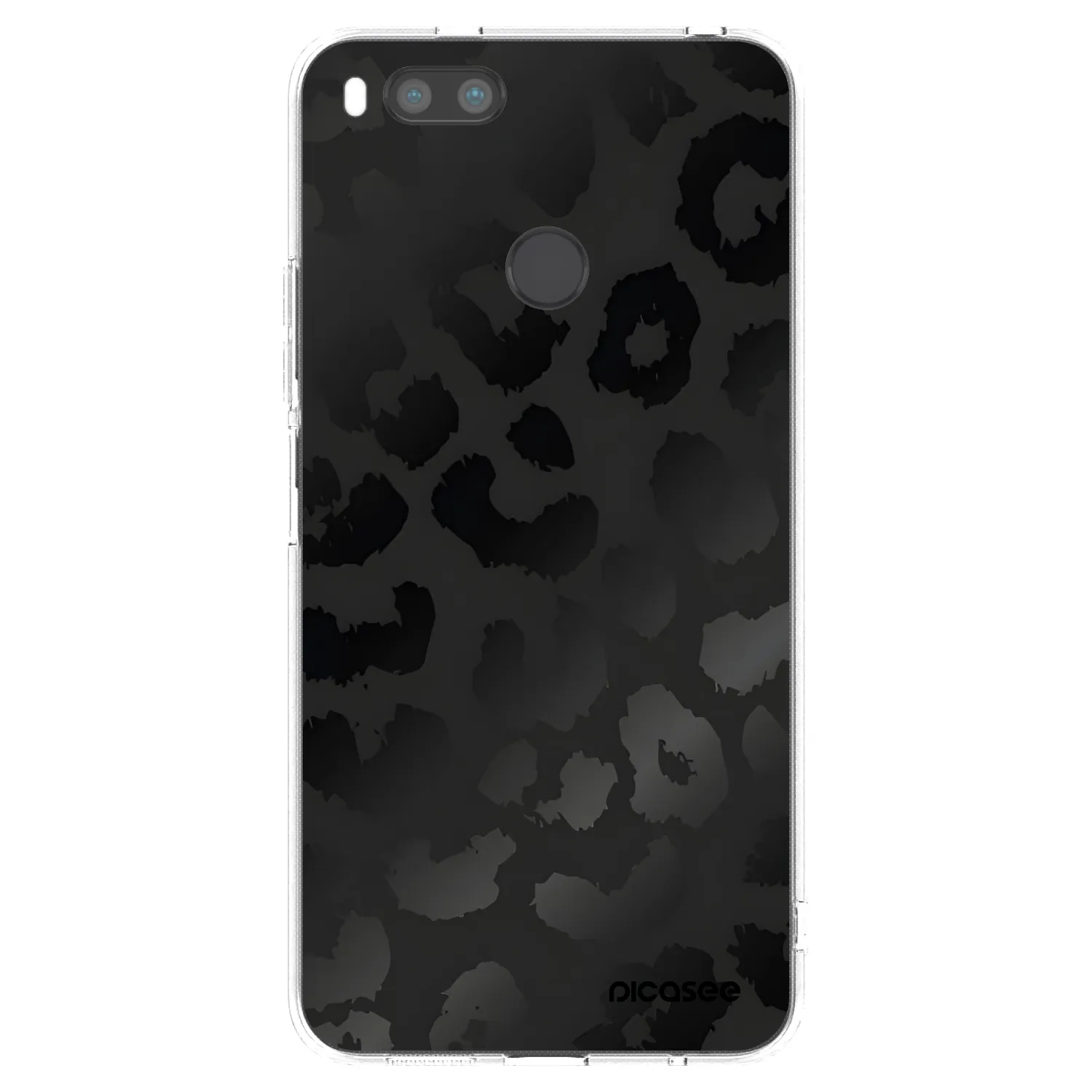 Picasee Xiaomi Redmi Note 11S 5G Hülle - Transparentes Silikon - Midnight Leopard