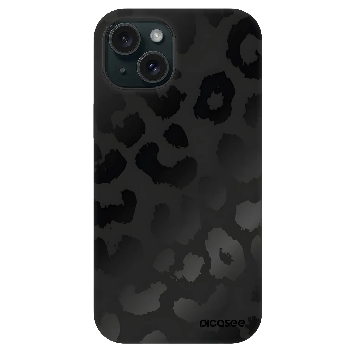 Picasee Fashion Case MagSafe für Apple iPhone 15 - Midnight Leopard