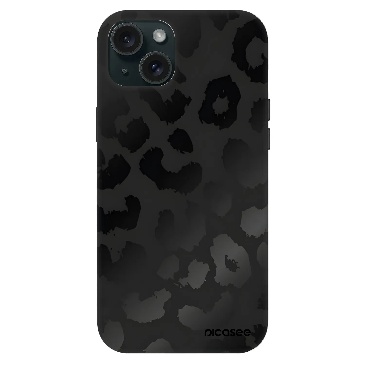 Picasee Fashion Case MagSafe für Apple iPhone 15 Plus - Midnight Leopard