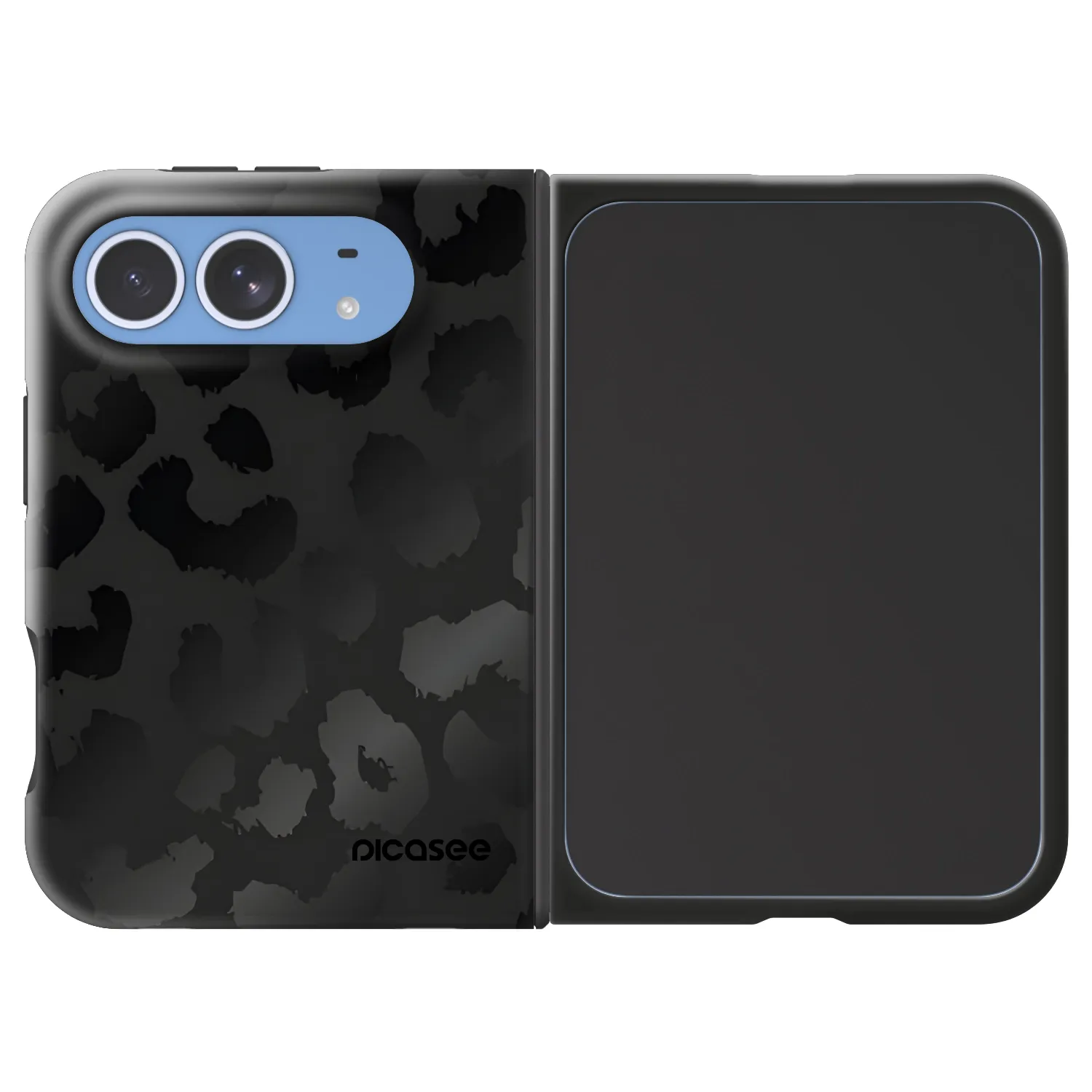 Picasee Fashion Case MagSafe für Apple iPhone Duo - Midnight Leopard