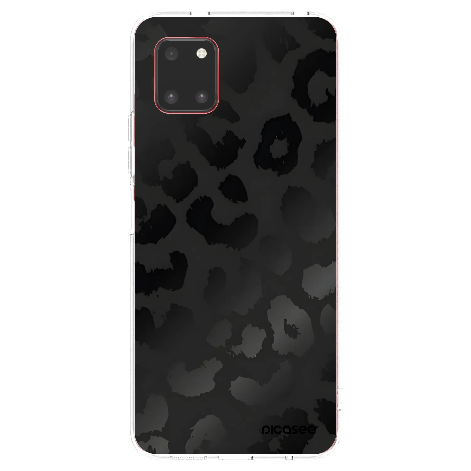 Picasee Samsung Galaxy Note 10 Lite N770F Hülle - Transparentes Silikon - Midnight Leopard