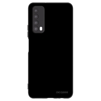 Picasee Huawei P Smart 2021 Hülle - Schwarzes Silikon - Black Bliss