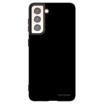 Picasee Samsung Galaxy S21 5G G991B Hülle - Schwarzes Silikon - Black Bliss