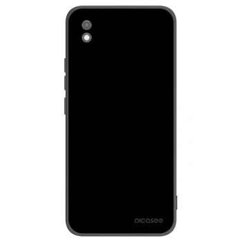 Picasee Xiaomi Redmi 9AT Hülle - Schwarzes Silikon - Black Bliss