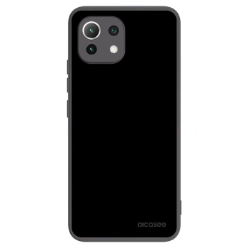 Picasee Xiaomi Mi 11 Lite Hülle - Schwarzes Silikon - Black Bliss