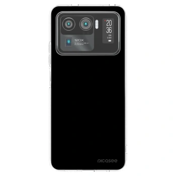 Picasee Xiaomi Mi 11 Ultra Hülle - Transparentes Silikon - Black Bliss
