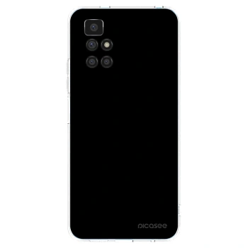 Picasee Xiaomi Redmi 10 Hülle - Transparentes Silikon - Black Bliss