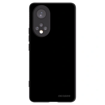 Picasee Honor 50 5G Hülle - Schwarzes Silikon - Black Bliss