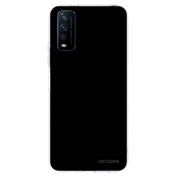 Picasee Vivo Y11s Hülle - Transparentes Silikon - Black Bliss