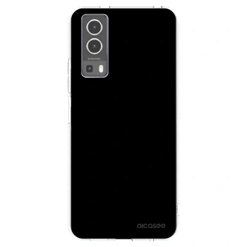 Picasee Vivo Y72 5G Hülle - Transparentes Silikon - Black Bliss