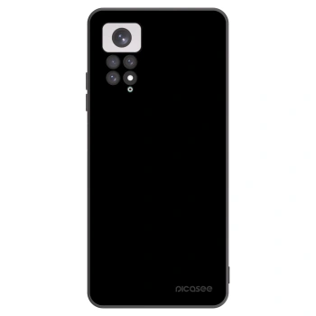 Picasee Xiaomi Redmi Note 11 Hülle - Schwarzes Silikon - Black Bliss