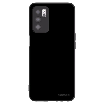 Picasee OPPO A16s Hülle - Schwarzes Silikon - Black Bliss