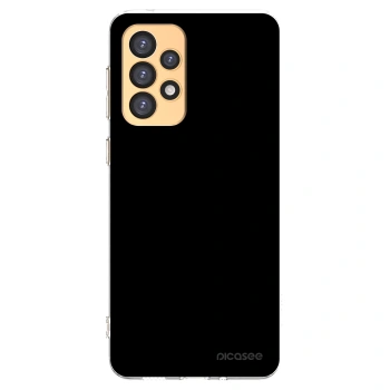 Picasee Samsung Galaxy A33 5G A336 Hülle - Transparentes Silikon - Black Bliss