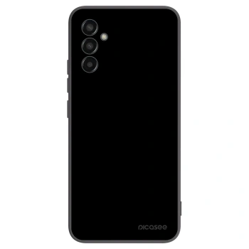Picasee Samsung Galaxy M13 M135F Hülle - Schwarzes Silikon - Black Bliss