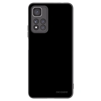 Picasee Xiaomi Redmi Note 11 Pro+ 5G Hülle - Schwarzes Silikon - Black Bliss