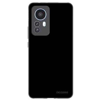 Picasee Xiaomi 12T Pro Hülle - Schwarzes Silikon - Black Bliss