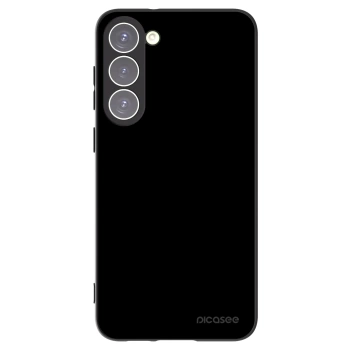 Picasee Samsung Galaxy S23+ 5G Hülle - Schwarzes Silikon - Black Bliss