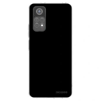 Picasee Xiaomi Redmi Note 11S 5G Hülle - Transparentes Silikon - Black Bliss