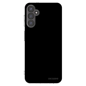 Picasee Samsung Galaxy A14 4G A145R Hülle - Transparentes Silikon - Black Bliss