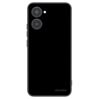 Picasee Realme 10 4G Hülle - Schwarzes Silikon - Black Bliss