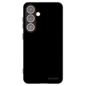 Picasee Samsung Galaxy S24 S921B 5G Hülle - Schwarzes Silikon - Black Bliss