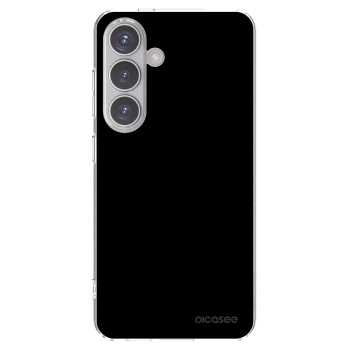 Picasee Samsung Galaxy S24 S921B 5G Hülle - Transparentes Silikon - Black Bliss