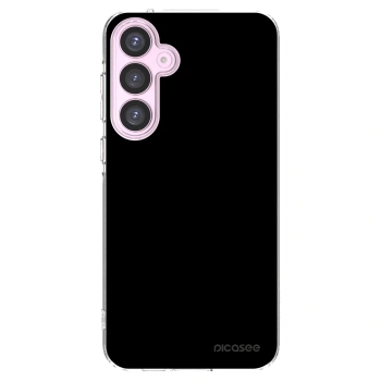 Picasee Samsung Galaxy A55 5G A556B Hülle - Transparentes Silikon - Black Bliss