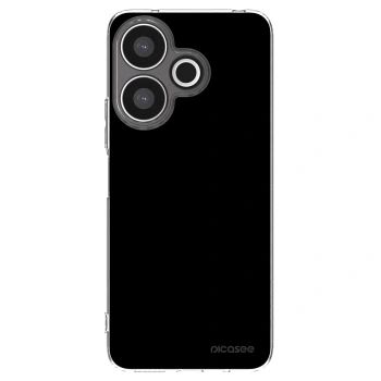 Picasee Xiaomi Redmi 13 4G Hülle - Transparentes Silikon - Black Bliss