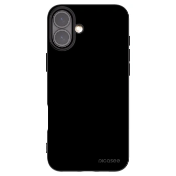 Picasee Apple iPhone 16 Plus Hülle - Schwarzes Silikon - Black Bliss