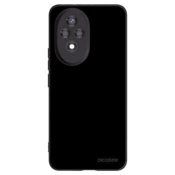 Picasee Honor 200 Pro 5G Hülle - Schwarzes Silikon - Black Bliss