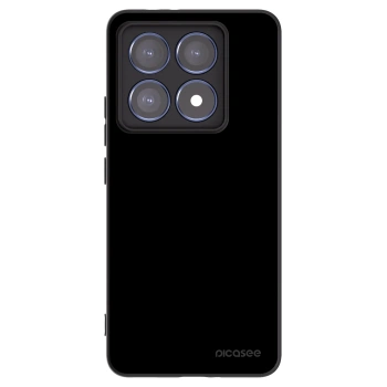 Picasee Xiaomi 14T Pro Hülle - Schwarzes Silikon - Black Bliss