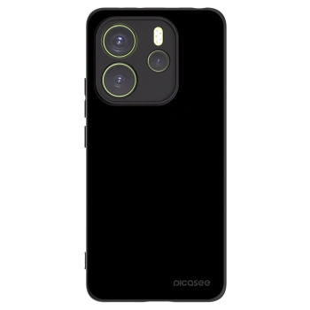 Picasee Xiaomi Redmi Note 14 4G Hülle - Schwarzes Silikon - Black Bliss