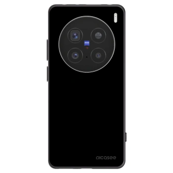 Picasee Vivo X200 Pro Hülle - Schwarzes Silikon - Black Bliss