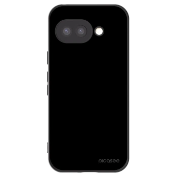 Picasee Google Pixel 9a Hülle - Schwarzes Silikon - Black Bliss