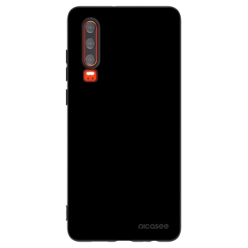 Picasee Huawei P30 Hülle - Schwarzes Silikon - Black Bliss