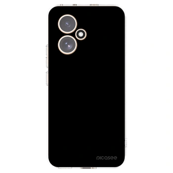 Picasee Honor 400 5G Hülle - Transparentes Silikon - Black Bliss