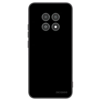 Picasee Realme 12X Hülle - Schwarzes Silikon - Black Bliss
