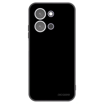 Picasee Xiaomi Redmi 15C 5G Hülle - Schwarzes Silikon - Black Bliss