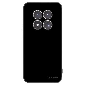 Picasee Xiaomi Redmi Note 15 Pro 5G Hülle - Schwarzes Silikon - Black Bliss