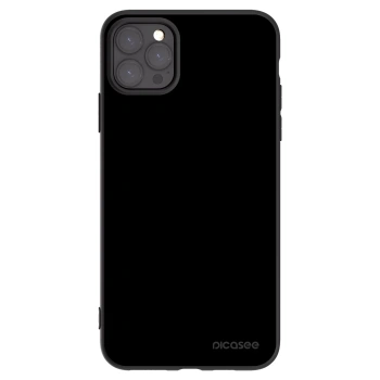 Picasee Apple iPhone 11 Pro Max Hülle - Schwarzes Silikon - Black Bliss