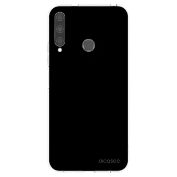 Picasee Huawei P40 Lite E Hülle - Transparentes Silikon - Black Bliss