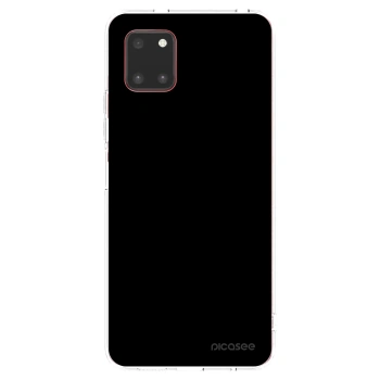 Picasee Samsung Galaxy Note 10 Lite N770F Hülle - Transparentes Silikon - Black Bliss