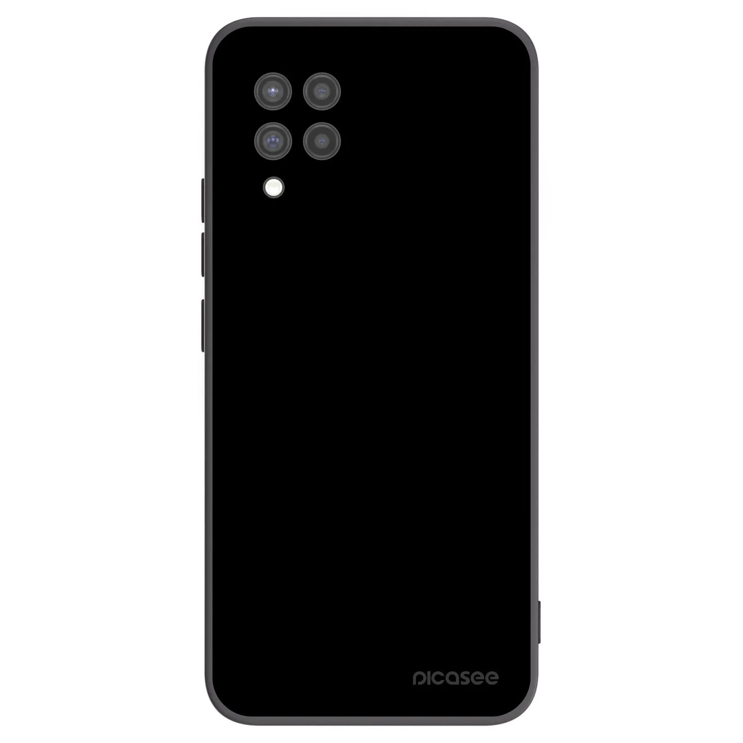Picasee Samsung Galaxy A42 A426B Hülle - Schwarzes Silikon - Black Bliss