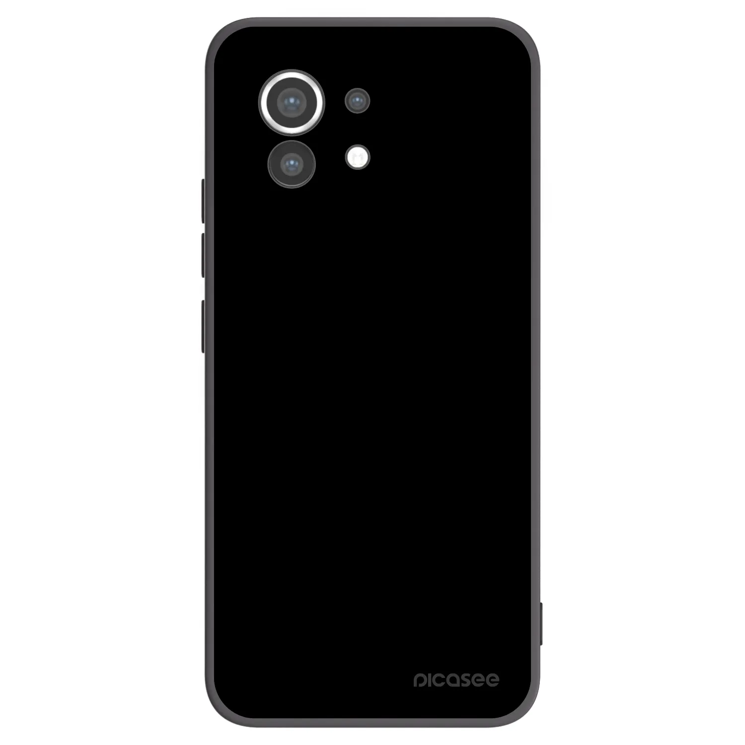 Picasee Xiaomi Mi 11 Hülle - Schwarzes Silikon - Black Bliss