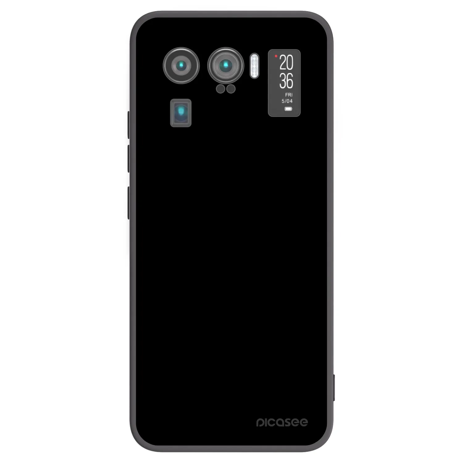 Picasee Xiaomi Mi 11 Ultra Hülle - Schwarzes Silikon - Black Bliss