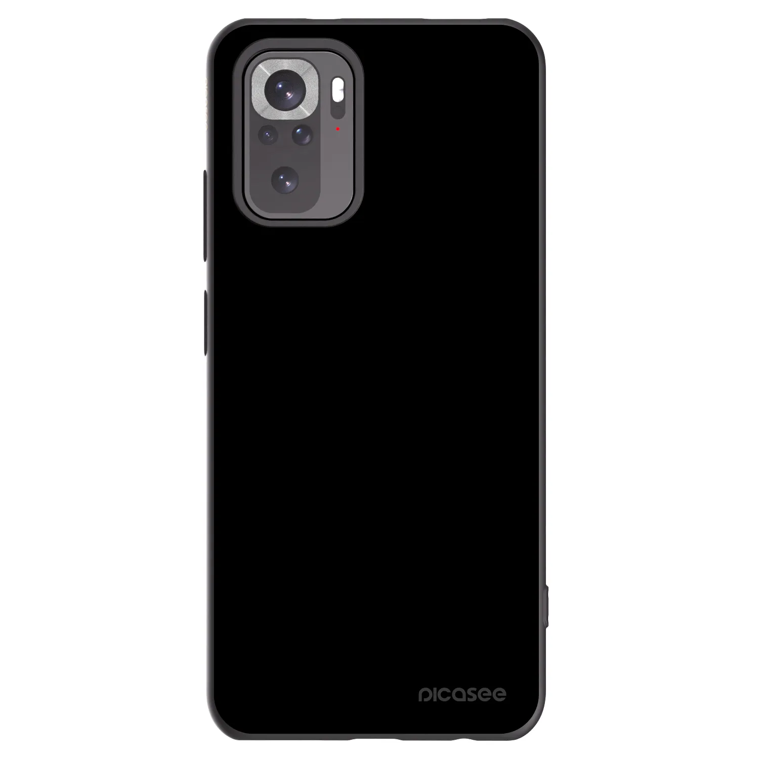 Picasee Xiaomi Redmi Note 11S 4G Hülle - Schwarzes Silikon - Black Bliss