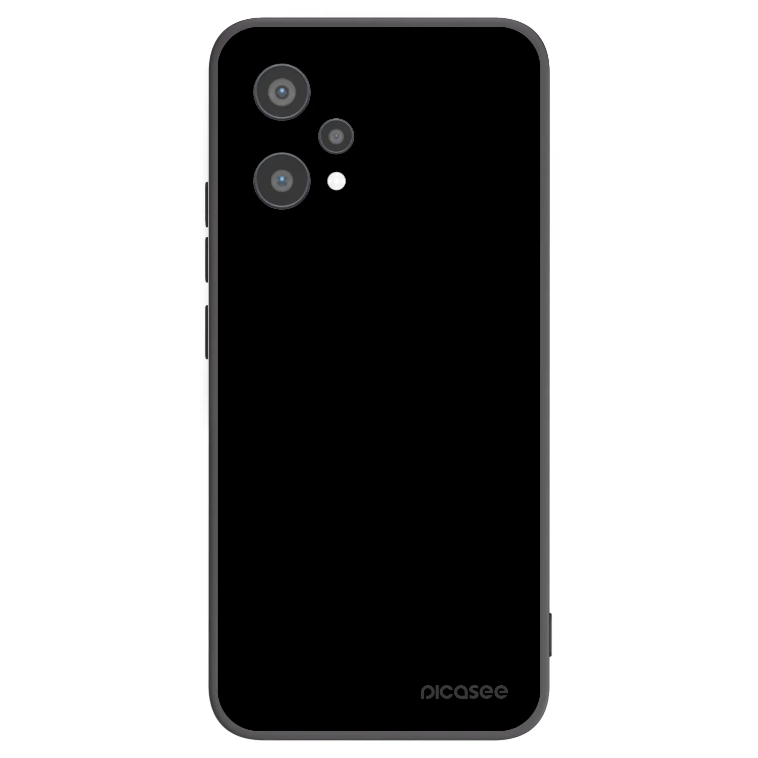 Picasee Realme 9 Pro 5G Hülle - Schwarzes Silikon - Black Bliss